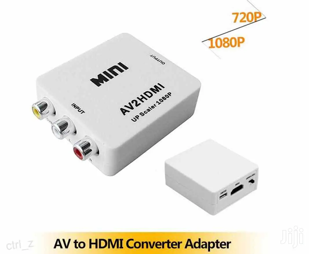 AV Female to HDMI Female Video Converter