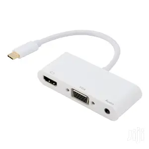 USB 3.1 Type-C to HDMI VGA Audio HD Adapter Converter