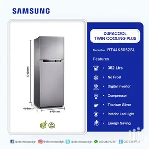 Samsung 450LTR Duracool Twin Cooling Plus Fridge RT44K5052SL