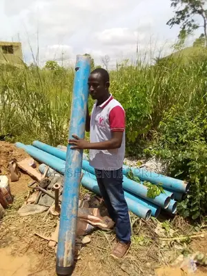 Drilling And Borehole Service, Quality Blue Pipes And Pump.