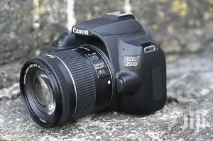 Latest Fresh Canon Eos 250d Wifi Dslr Camera + Ef-s 18-55mm