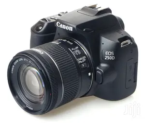 Portable New Canon Eos 250d Wifi Dslr Camera + Ef-s 18-55mm