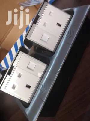 Double Floor Socket With Data Port