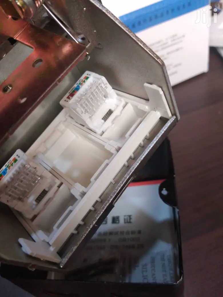 Double Floor Socket With Data Port