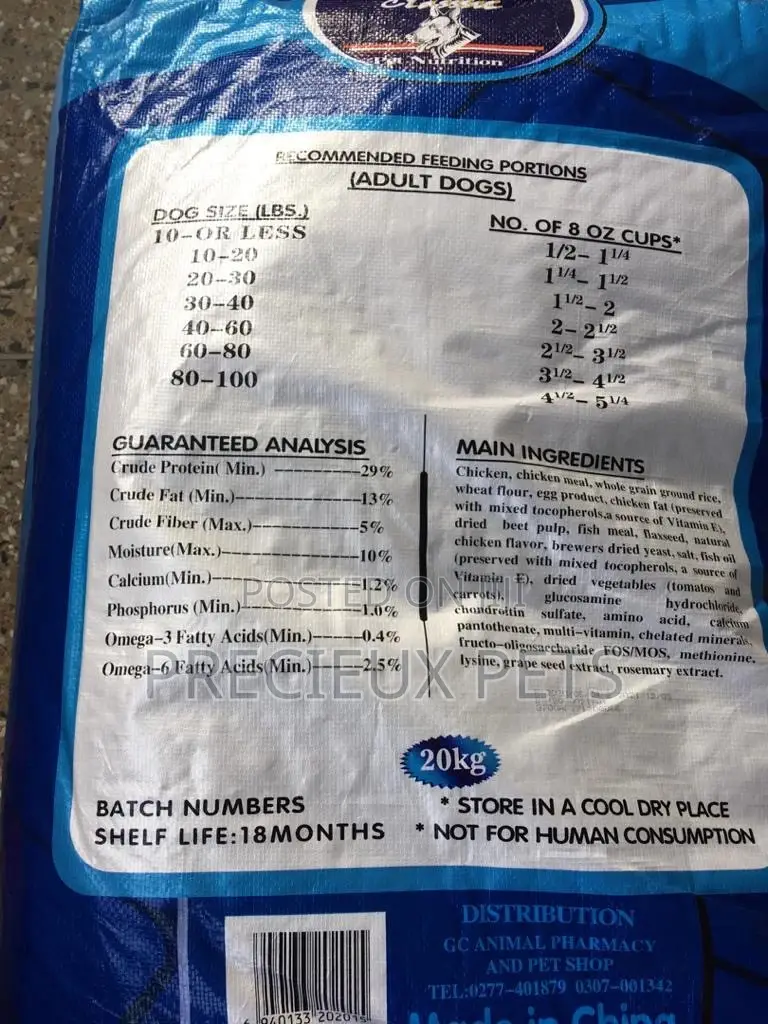 G. C Puppy Dog Food