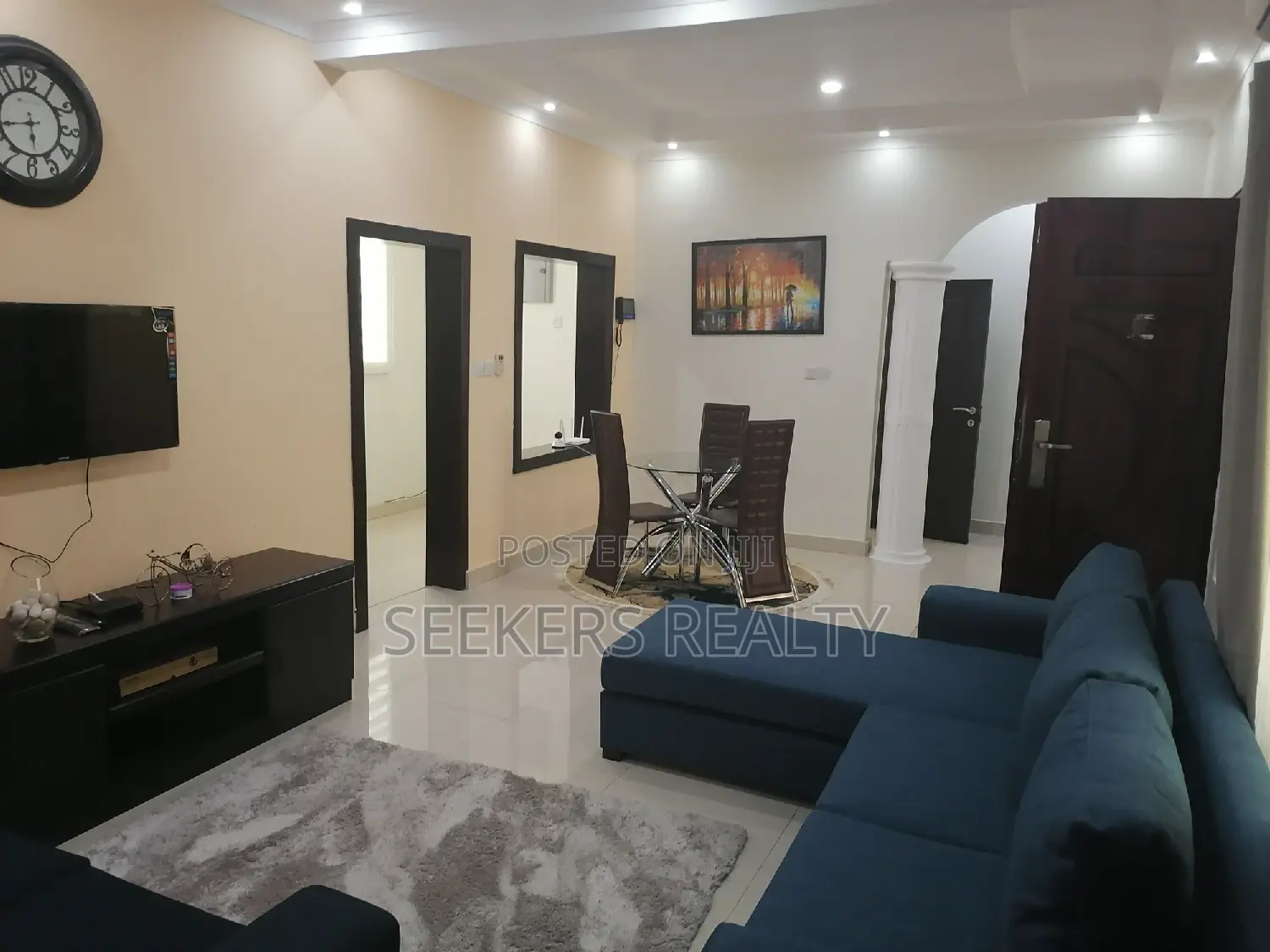 Furnished 2bdrm Block of Flats in Seekers Realty, Coffee Shop Area