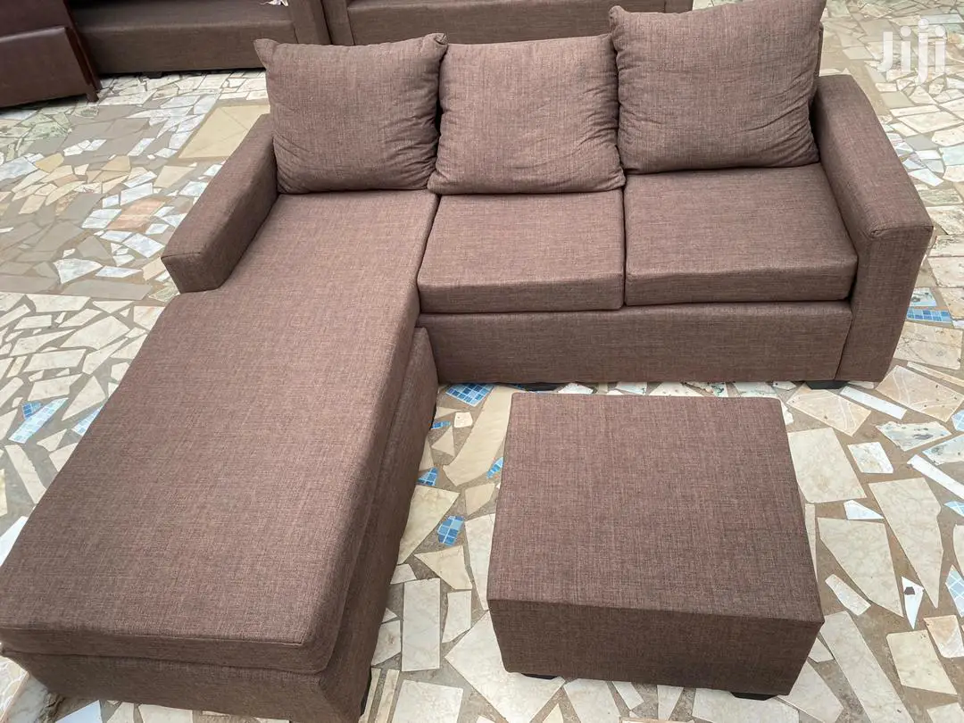 Lshaped Sofa. American Material