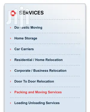 Packing &Moving /Relocating Service