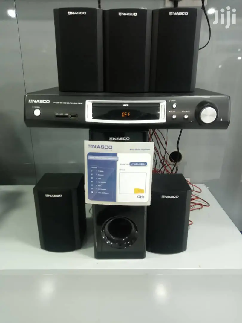 Nasco 5.1ch DVD Bluetooth Home Theater System