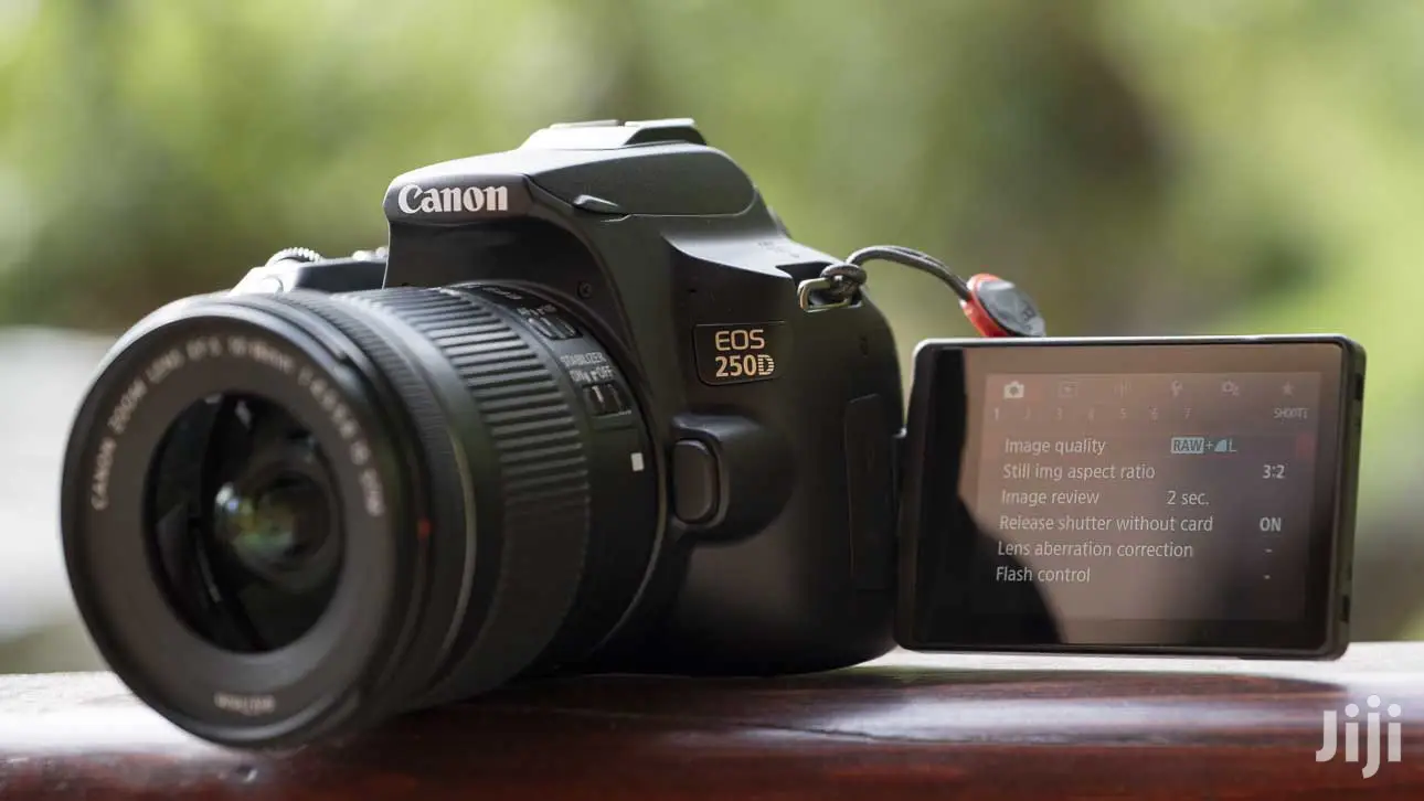 Quality Picture Display Canon Eos 250d Wifi Dslr Camera + Ef
