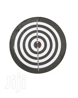 17ch Safety Dartboard Game Set With 6 Peel Tip Dart