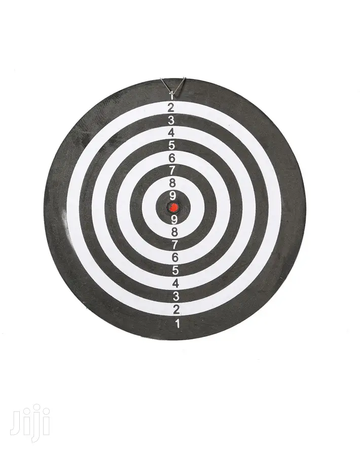 17ch Safety Dartboard Game Set With 6 Peel Tip Dart