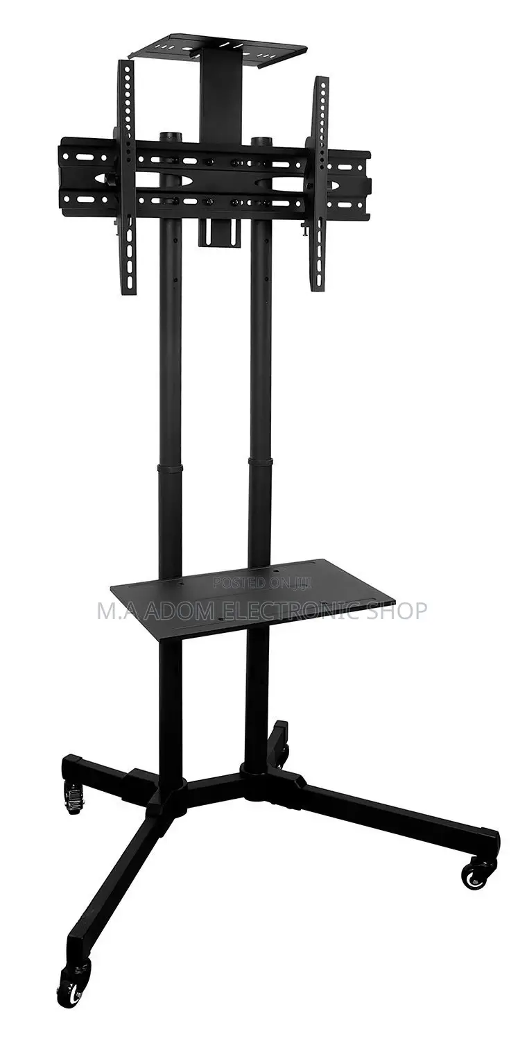 Mount-it! TV Cart / Mobile TV Stand With Rolling Casters