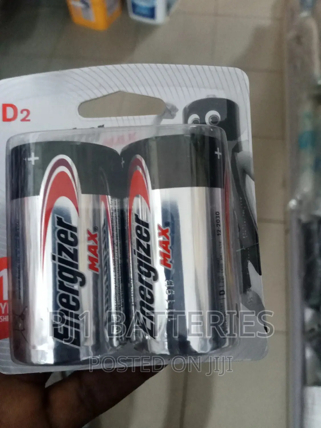D2 Energizer Battery Lr20 1.5 V in Accra Metropolitan Accessories