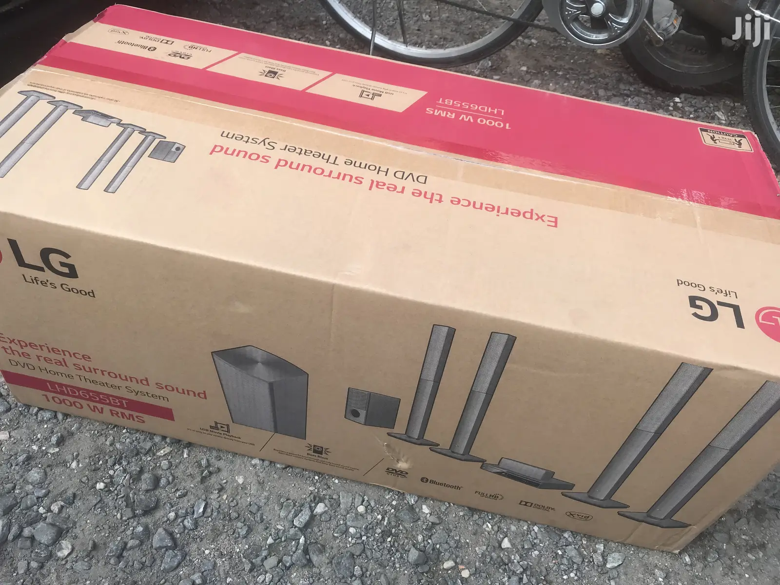 1000W LG Home Theatre ,4 Tallboy,Front Firing Subwoofer
