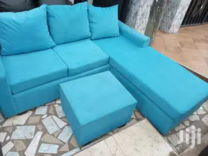 Sea Blue Sofa . Promo Free Delivery