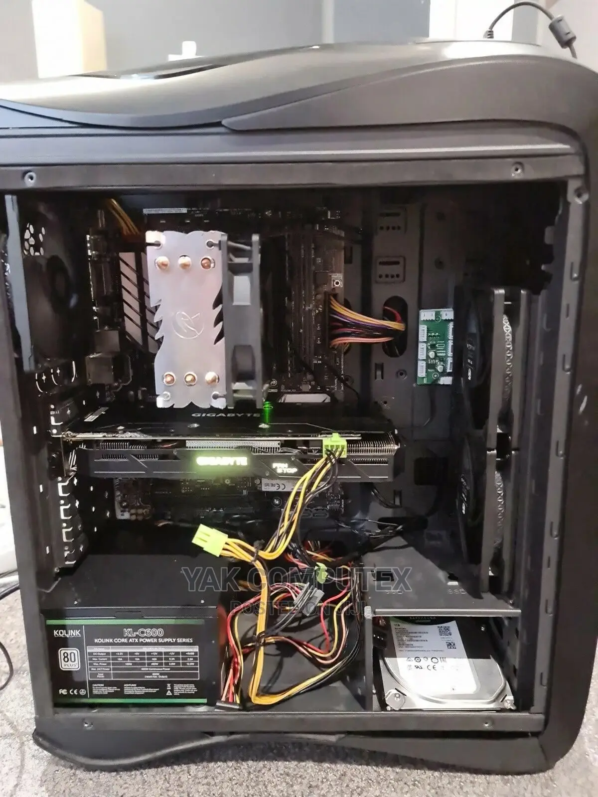 New Desktop Computer MSI Gaming 24 6QE 8GB AMD Ryzen HDD 1T