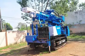 Mechanised Borehole With Submersible Pump Quality Blue Pipe