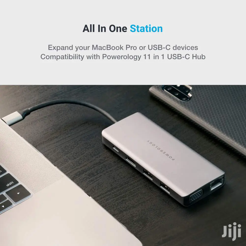 Powerology 11 in 1 Type C Dock Station