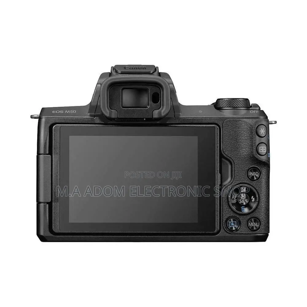 Canon EOS Camera Kit With EF-M 15-45mm Lens, Black