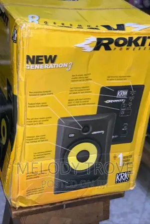 KRK ROKIT8 G3 2-Way Studio Monitors Black