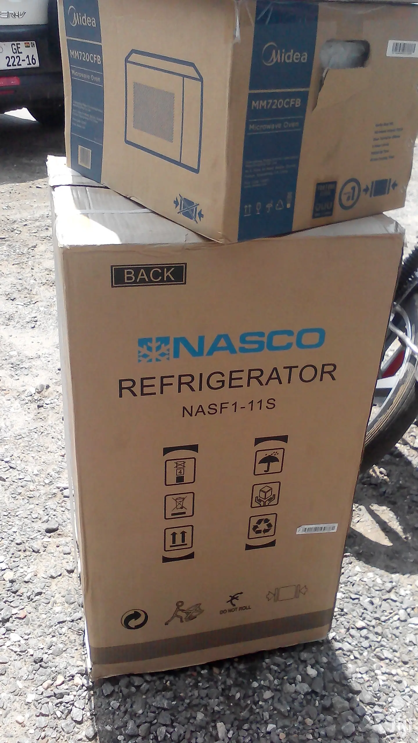 Nasco (Nasf1-11s) Single Door Table Top Refrigerator – 84lit