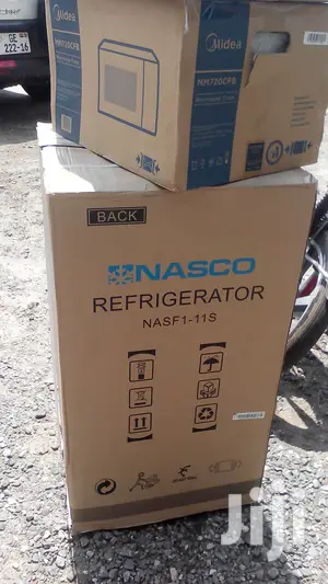 Nasco (Nasf1-11s) Single Door Table Top Refrigerator – 84lit