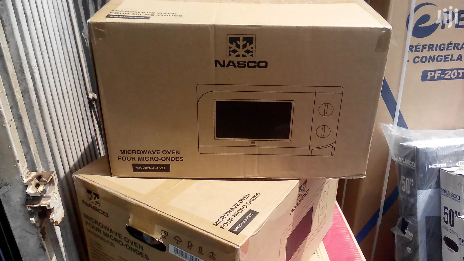 Nasco 20l Solo Microwave Oven (Mw20nas-pzb) - Black