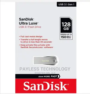 Sandisk 128gb 3.1 USB Pendrives