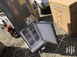 Nasco Quick Cooling 147L Double Door Bottom Freezer Fridge