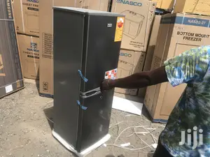 Nasco Fridge Quick Cooling 147 L Double Door Bottom Freezer