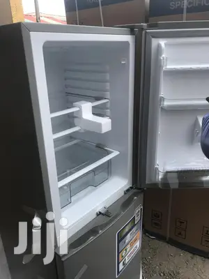 Nasco Quick Cooling 200L Double Door Bottom Freezer Fridge