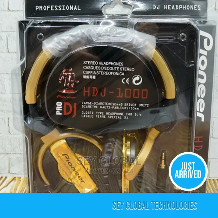 Pioneer Hdj-1000 Dj Headphones