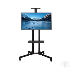 Newly~¶¶ Mobile Tv Cart With Wheels for Led Tvs 32”-65”