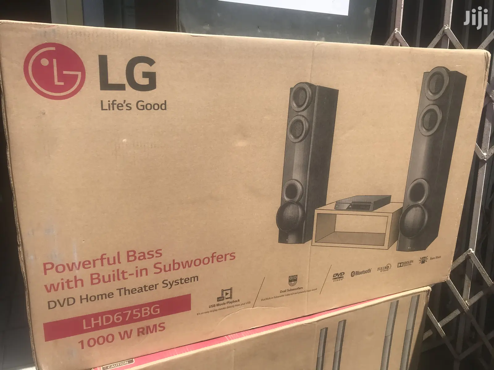 DVD Home Theater 1000w 4.2ch Dualsubwoofers Built-in Space