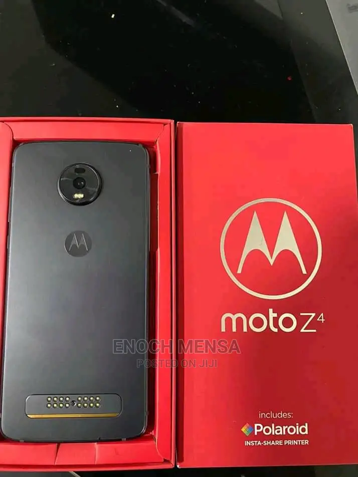 New Motorola Moto Z4 128 GB Black