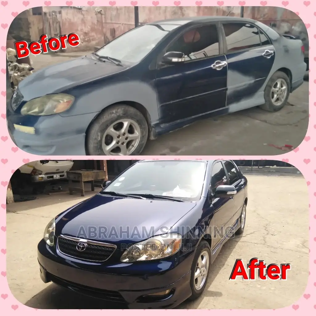 Bodyworks and Spraying Cars