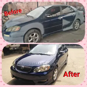 Bodyworks and Spraying Cars