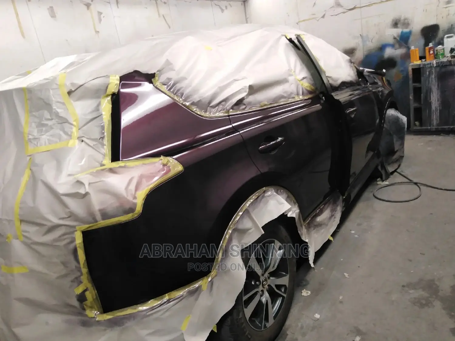 Bodyworks and Spraying Cars