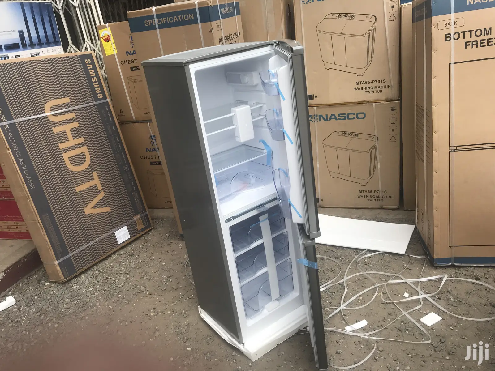 New Defrost NASCO 147L Gross Double Door Refrigerator