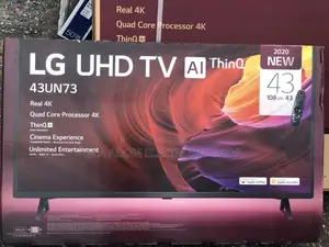LG 43un7340 43" 4K Uhd Hdr Webos Smart Thinq Ai TV (2020)