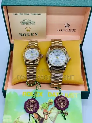 Double Rolex Watch