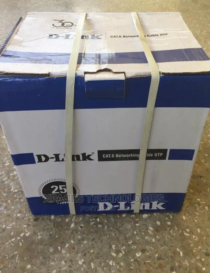 D-link Cat6 UTP Unshielded Roll 305 Meter-networking Cable