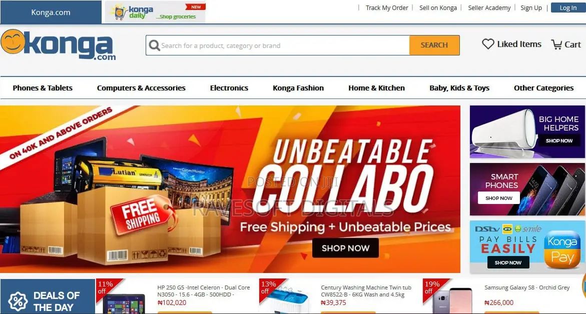 Secured E-commerce Website Design & Mobile App