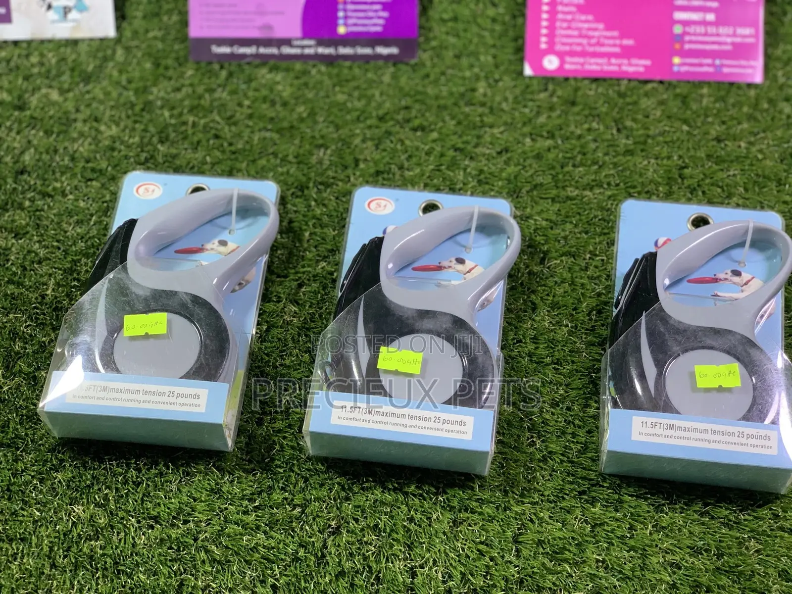 11.55ft Retractable Cats And Dogs Leash