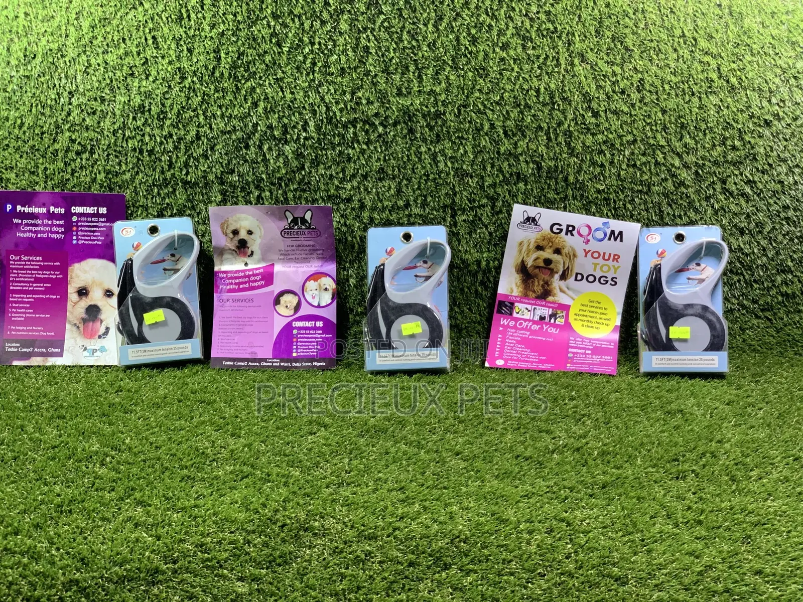 11.55ft Retractable Cats And Dogs Leash