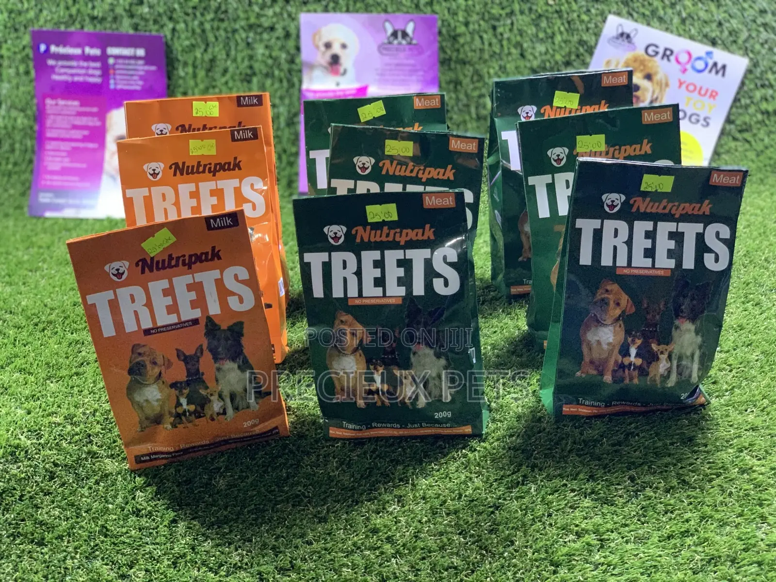 Milk & Meat Treets For Cats & Dogs