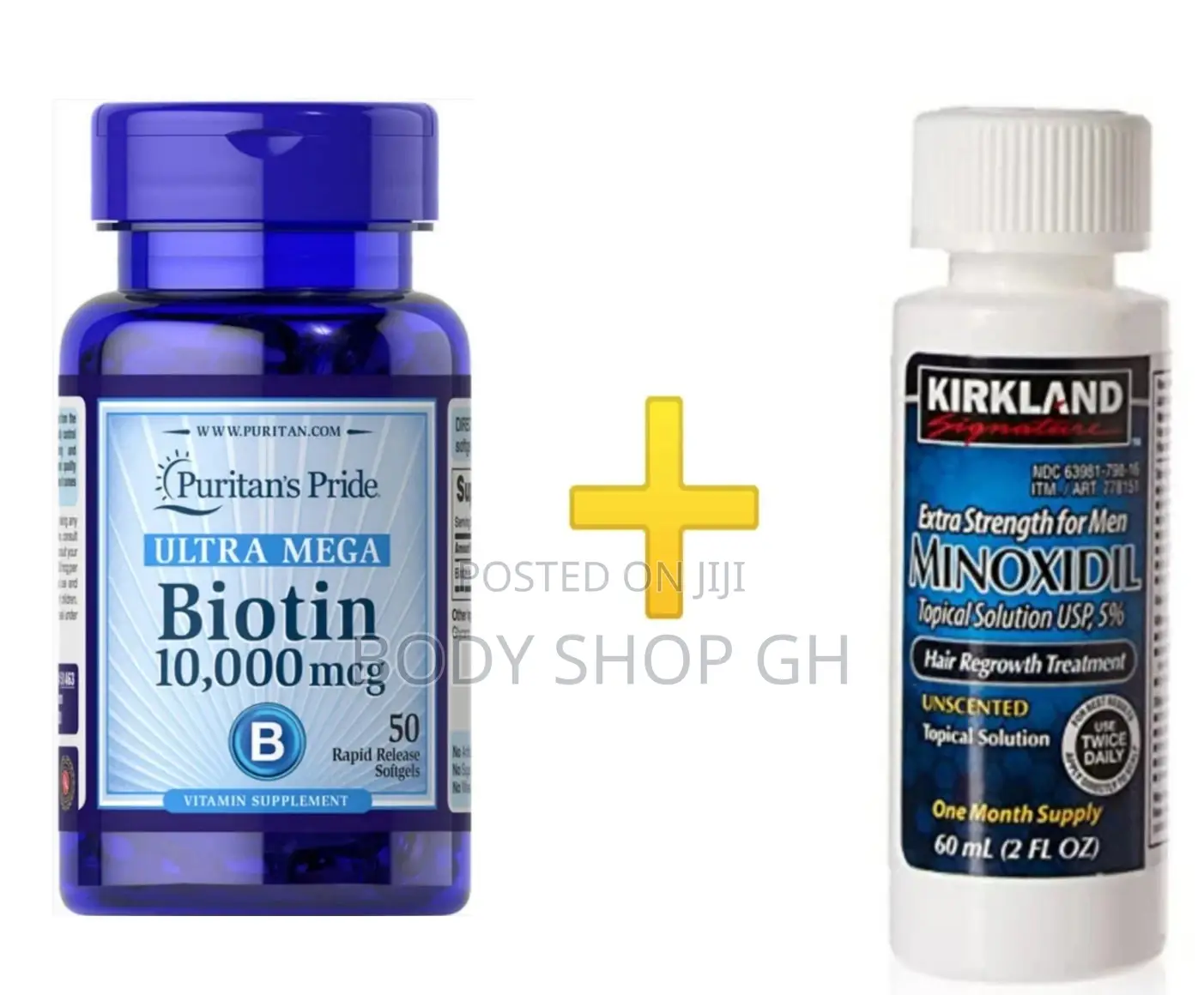 Kirkland Plus Biotin Beard Booster Package