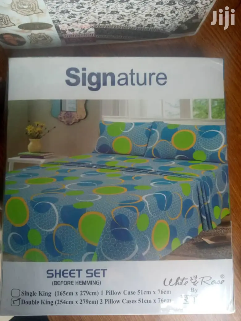 Bed Sheet (Double/King Size)