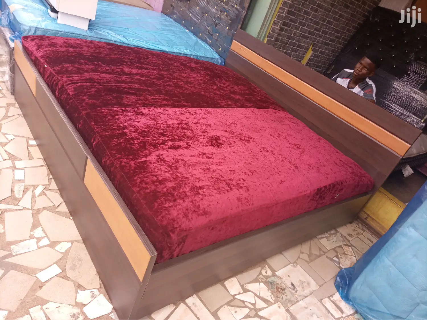 New Kings Bed With Mattress . Free Delivery